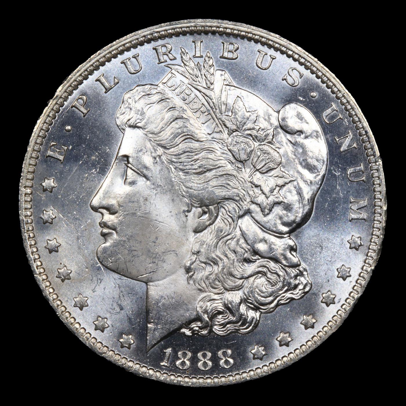 1888-o Morgan Dollar $1 Grades Choice Unc PL