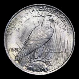 ***Auction Highlight*** 1923-p Peace Dollar $1 Graded ms67 By SEGS (fc)