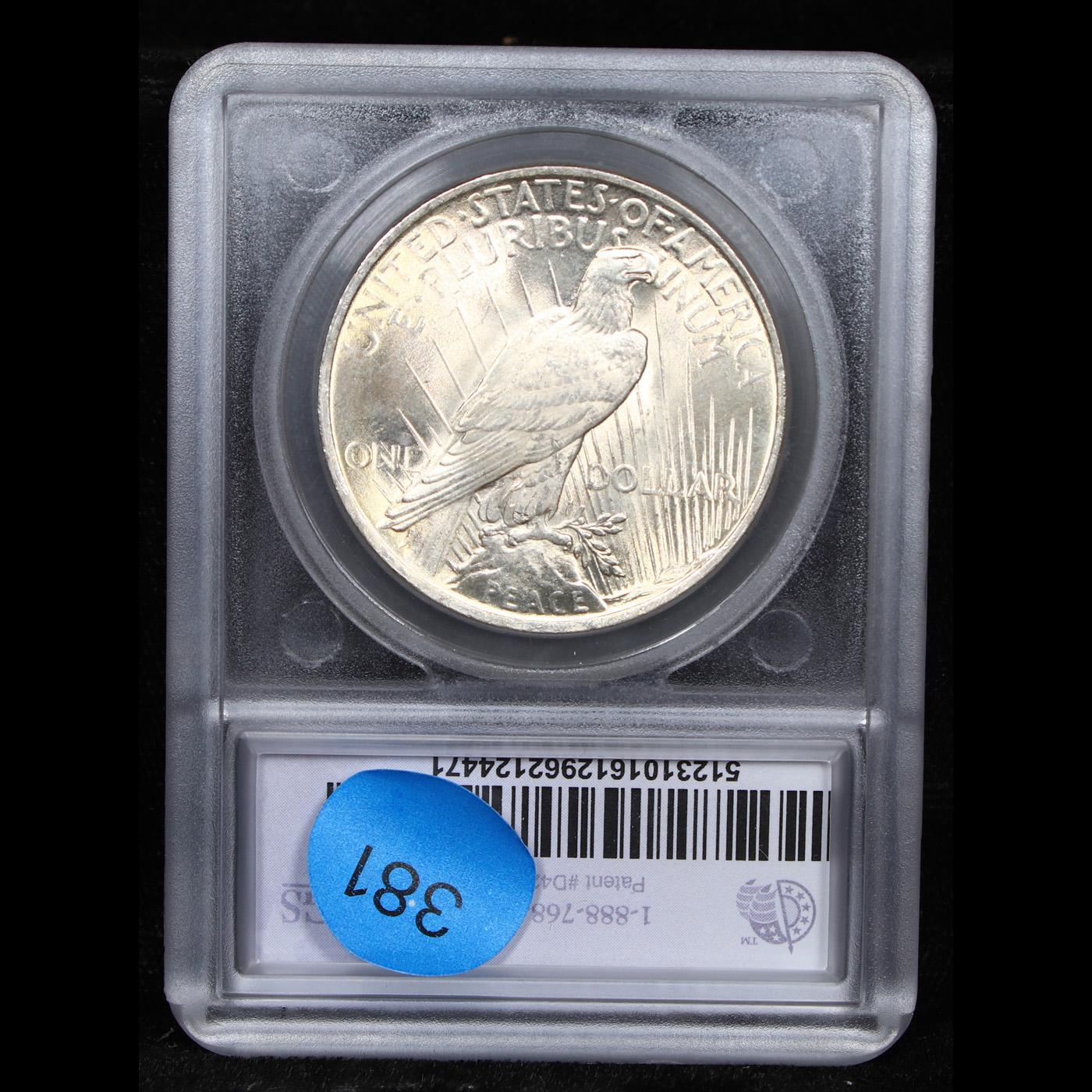 ***Auction Highlight*** 1923-p Peace Dollar $1 Graded ms67 By SEGS (fc)