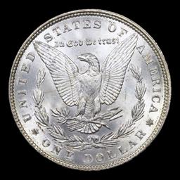 ***Auction Highlight*** 1889-p Morgan Dollar $1 Graded ms65+ By SEGS (fc)