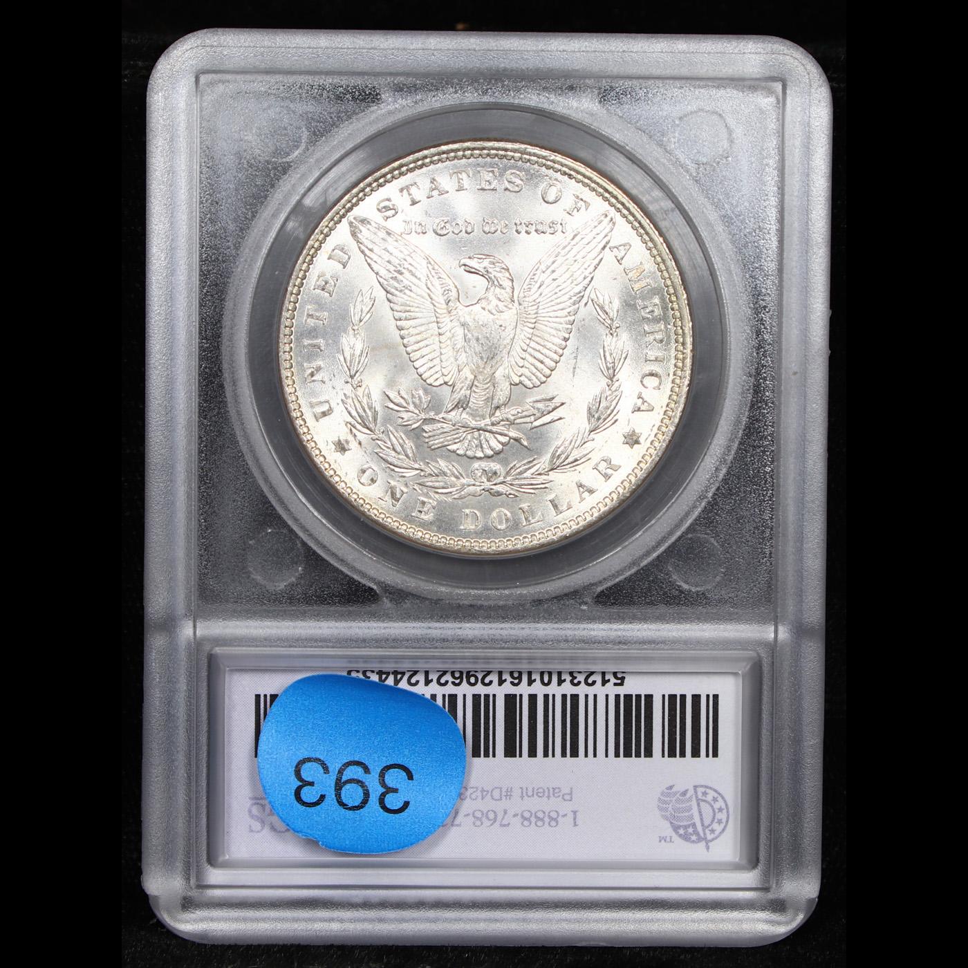 ***Auction Highlight*** 1889-p Morgan Dollar $1 Graded ms65+ By SEGS (fc)