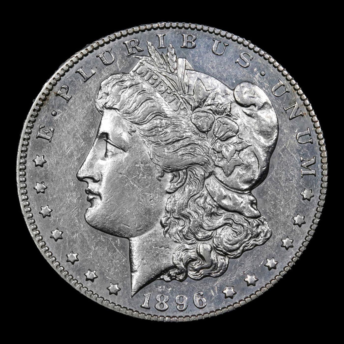 ***Auction Highlight*** 1896-s Morgan Dollar $1 Graded Select Unc PL By USCG (fc)