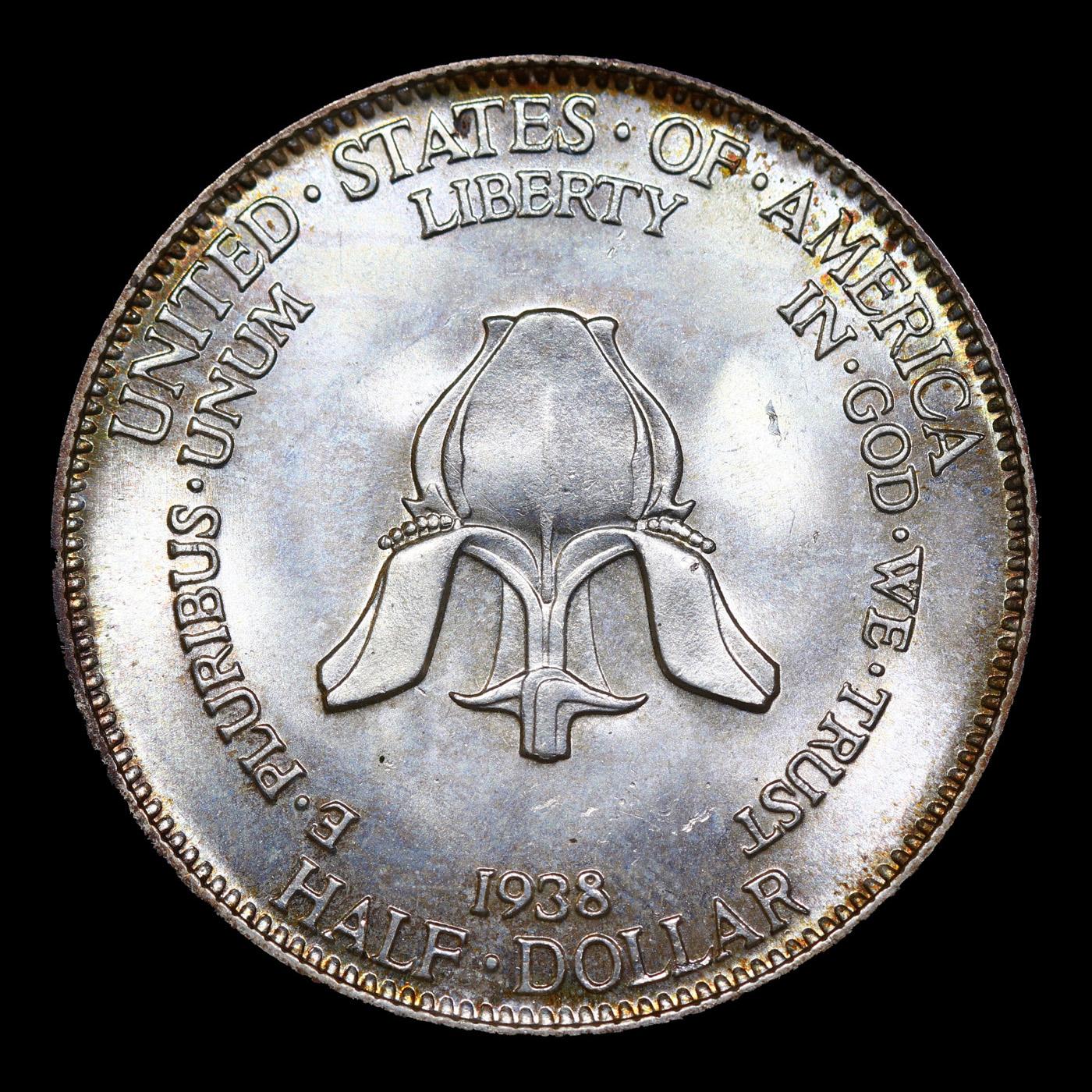 ***Auction Highlight*** 1938 New Rochelle Old Commem Half Dollar 50c Graded ms68 By SEGS (fc)