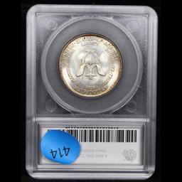 ***Auction Highlight*** 1938 New Rochelle Old Commem Half Dollar 50c Graded ms68 By SEGS (fc)