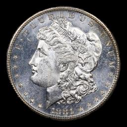 1881-s Morgan Dollar $1 Grades GEM Unc PL