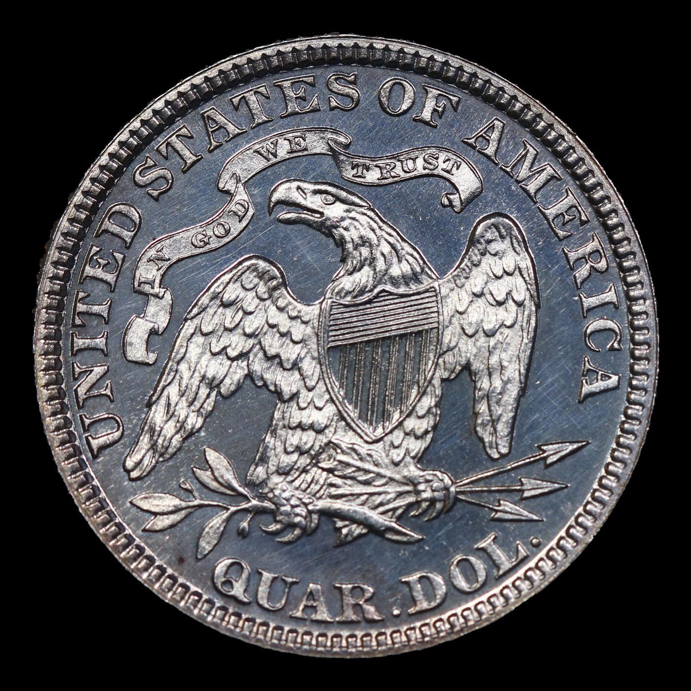 Proof ***Auction Highlight*** 1884 Seated Liberty Quarter 25c Graded pr66 cam By SEGS (fc)
