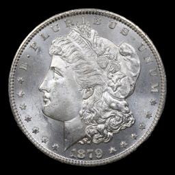 ***Auction Highlight*** 1879-s Morgan Dollar $1 Graded ms66+ By SEGS (fc)