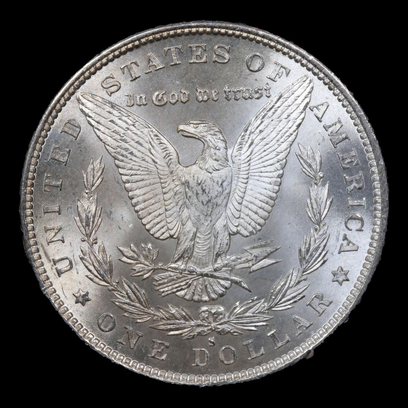 ***Auction Highlight*** 1879-s Morgan Dollar $1 Graded ms66+ By SEGS (fc)