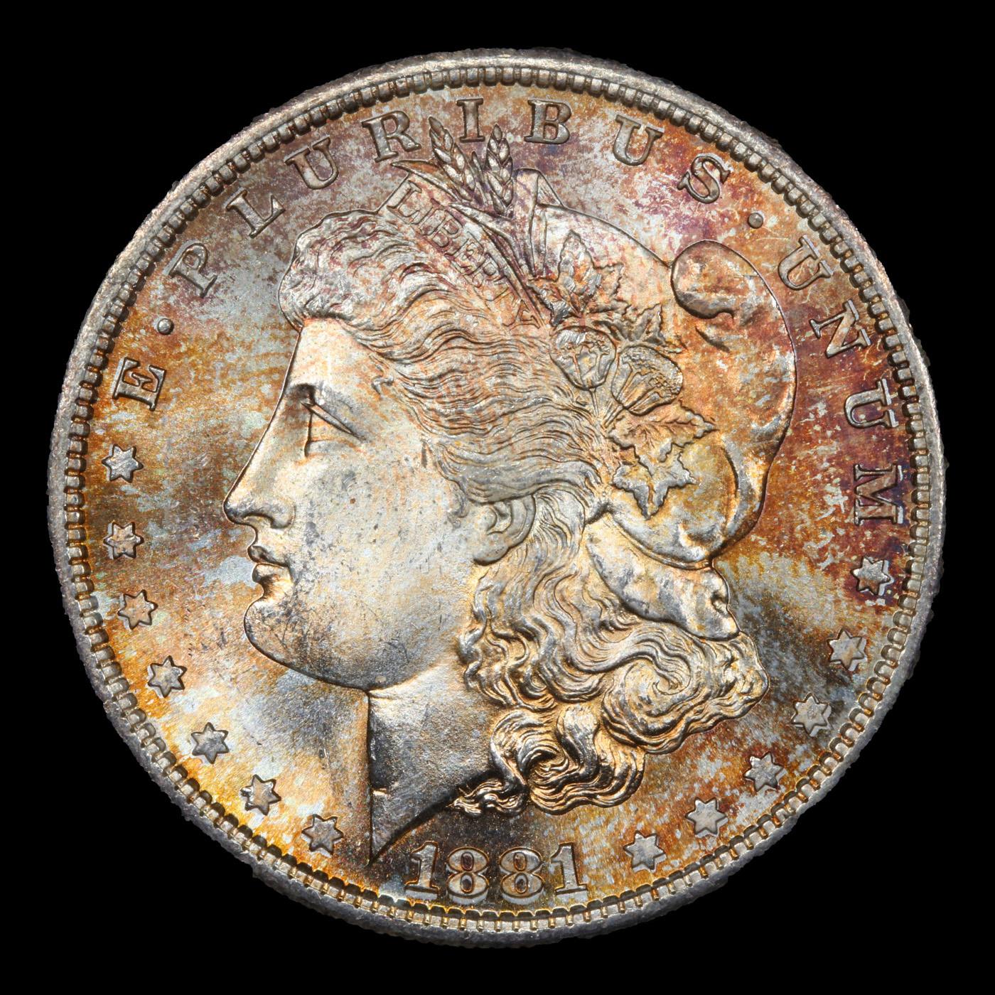 ***Auction Highlight*** 1881-s Near Top POP! Morgan Dollar $1 Graded ms68 By SEGS (fc)