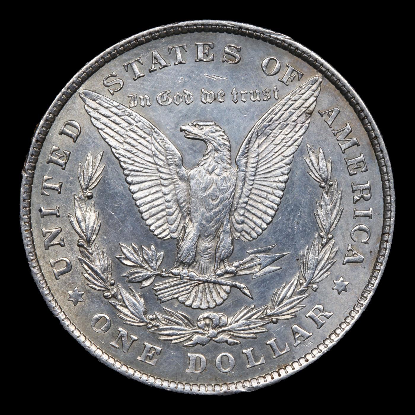 ***Auction Highlight*** 1878-p 8tf vam 14.3 Morgan Dollar $1 Graded Select Unc By USCG (fc)