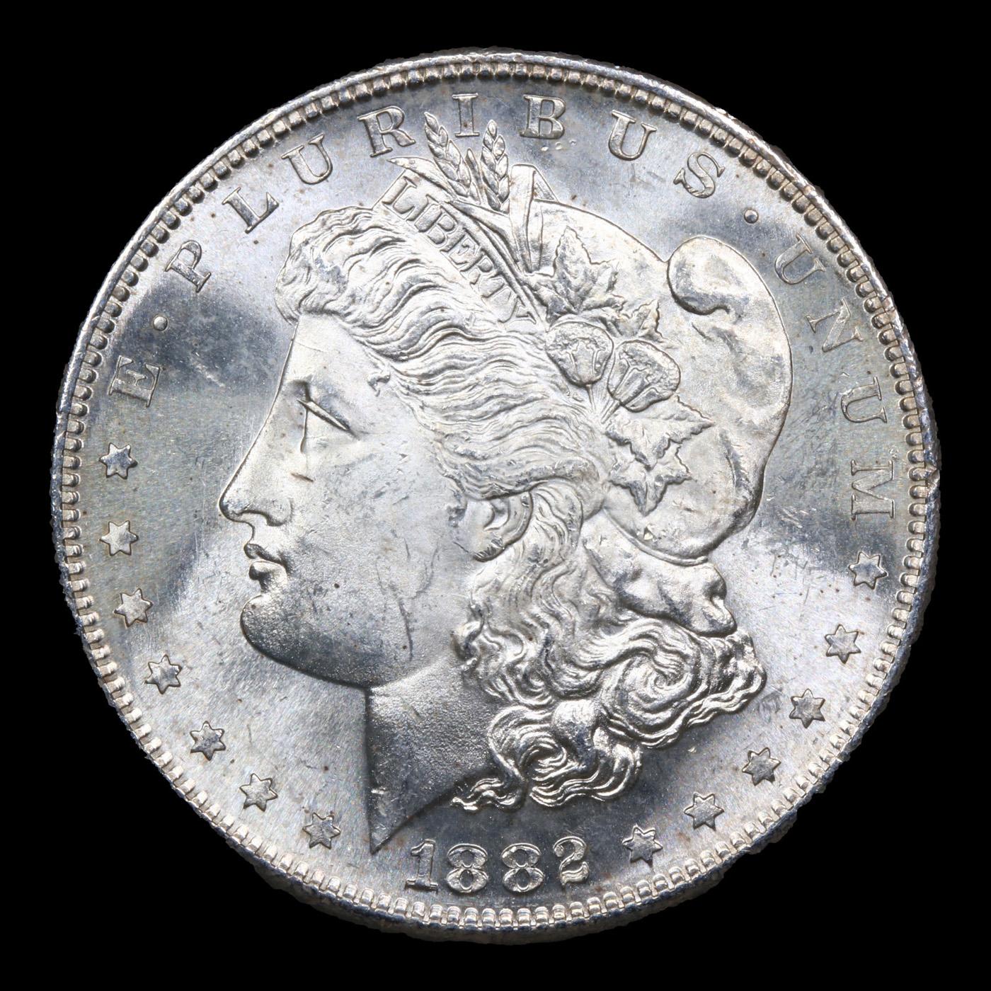 1882-s Morgan Dollar $1 Grades Choice+ Unc