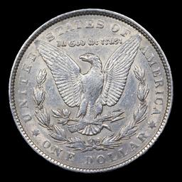 1889-p Morgan Dollar $1 Grades Choice AU