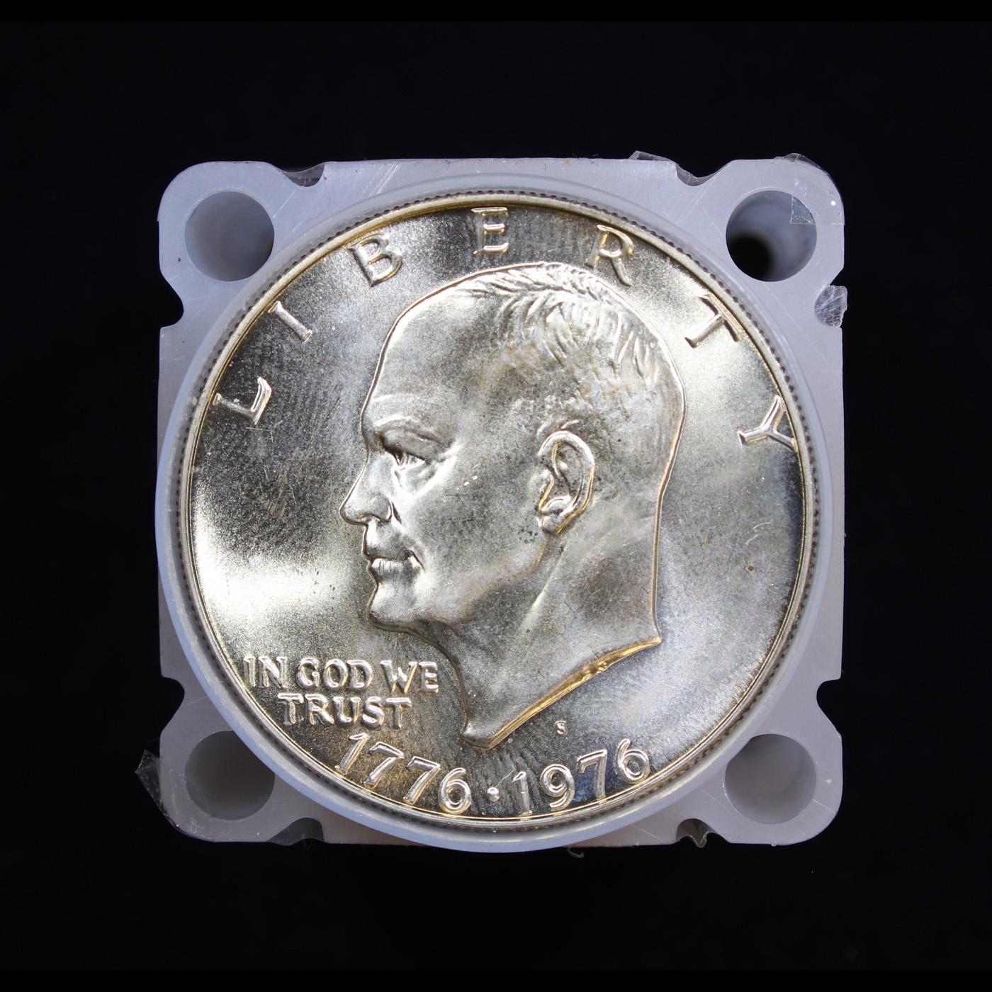 1976-s Unc Roll of Silver Ike Eisenhower $1 20 coins Eisenhower Dollar