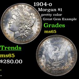 1904-o Morgan Dollar $1 Grades GEM Unc