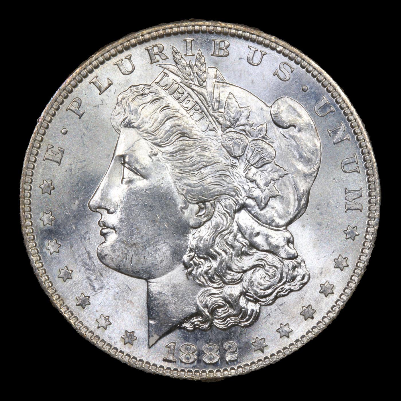 1882-s Morgan Dollar $1 Grades GEM Unc