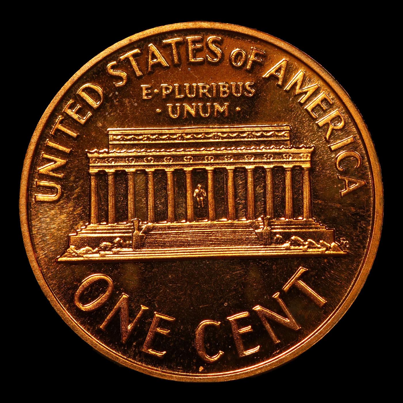 Proof 1961 Lincoln Cent 1c Grades Gem++ Proof Red Cameo