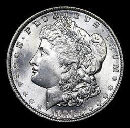 1886-p Morgan Dollar $1 Graded ms66+ by SEGS.