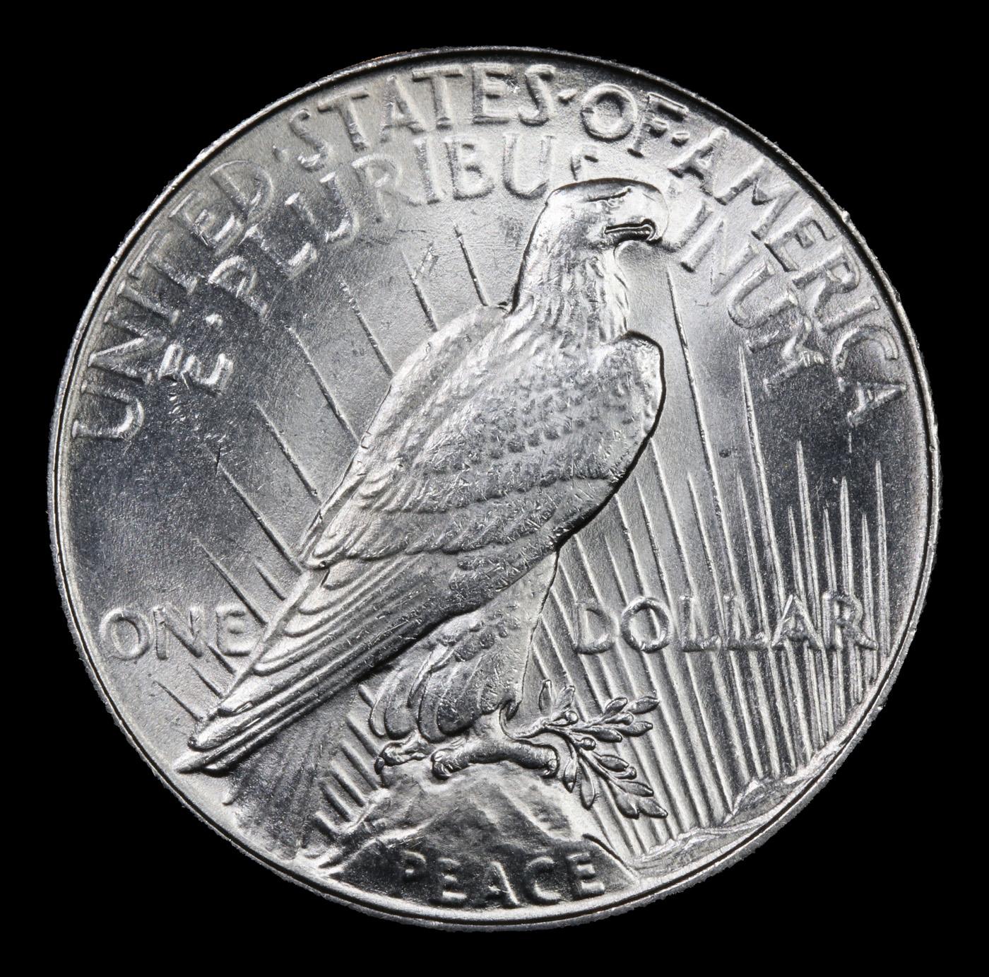 ***Auction Highlight*** 1934-p Peace Dollar vam 1F R5 $1 Graded ms65+ By SEGS (fc)