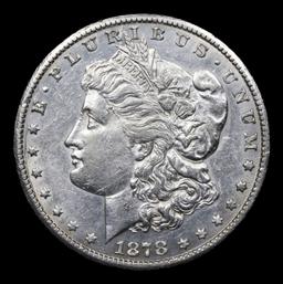 1878-cc Morgan Dollar $1 Grades Choice AU/BU Slider