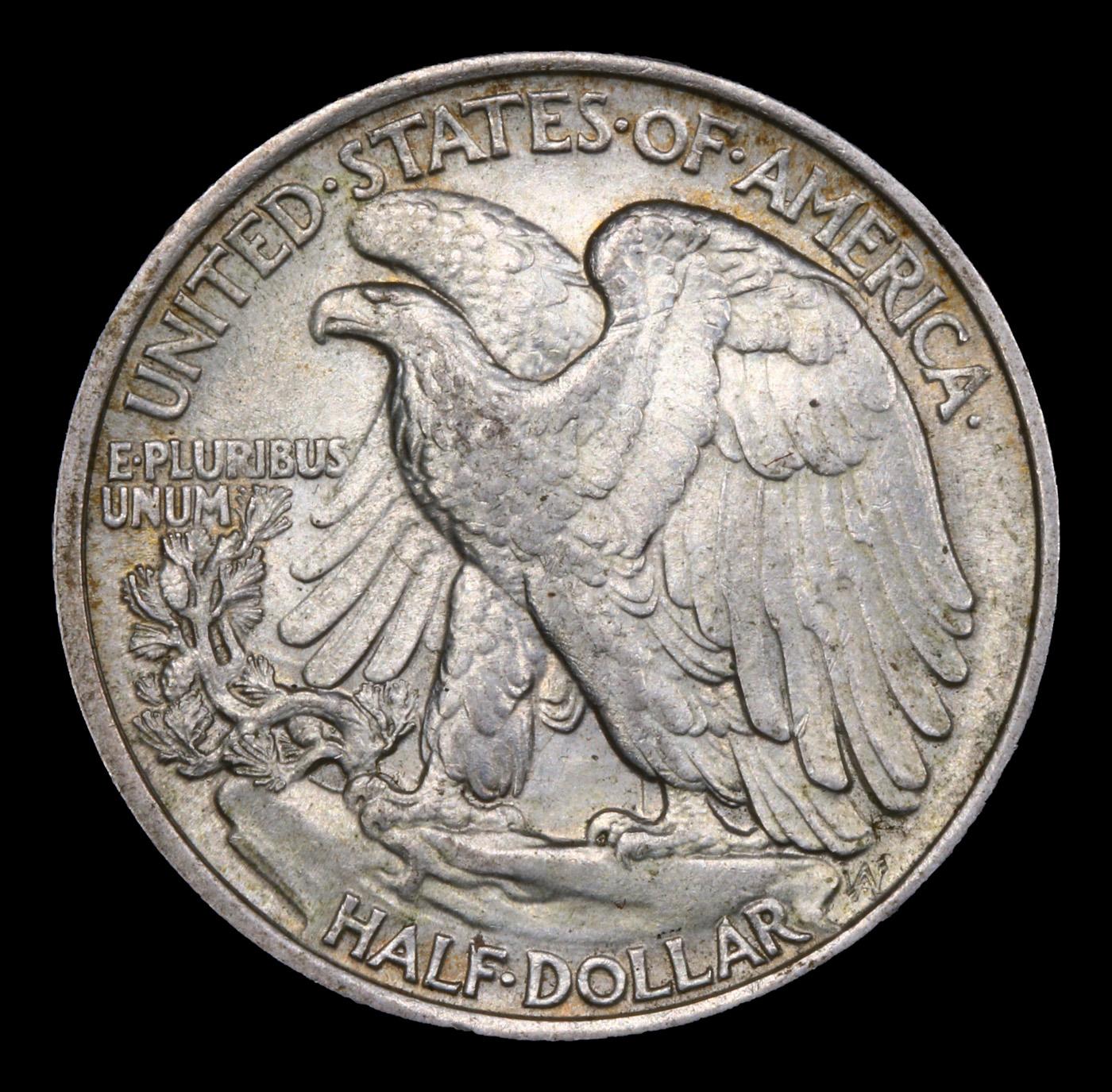 1937-p Walking Liberty Half Dollar 50c Grades Select Unc