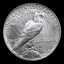 1927-d Peace Dollar $1 Grades Unc Details