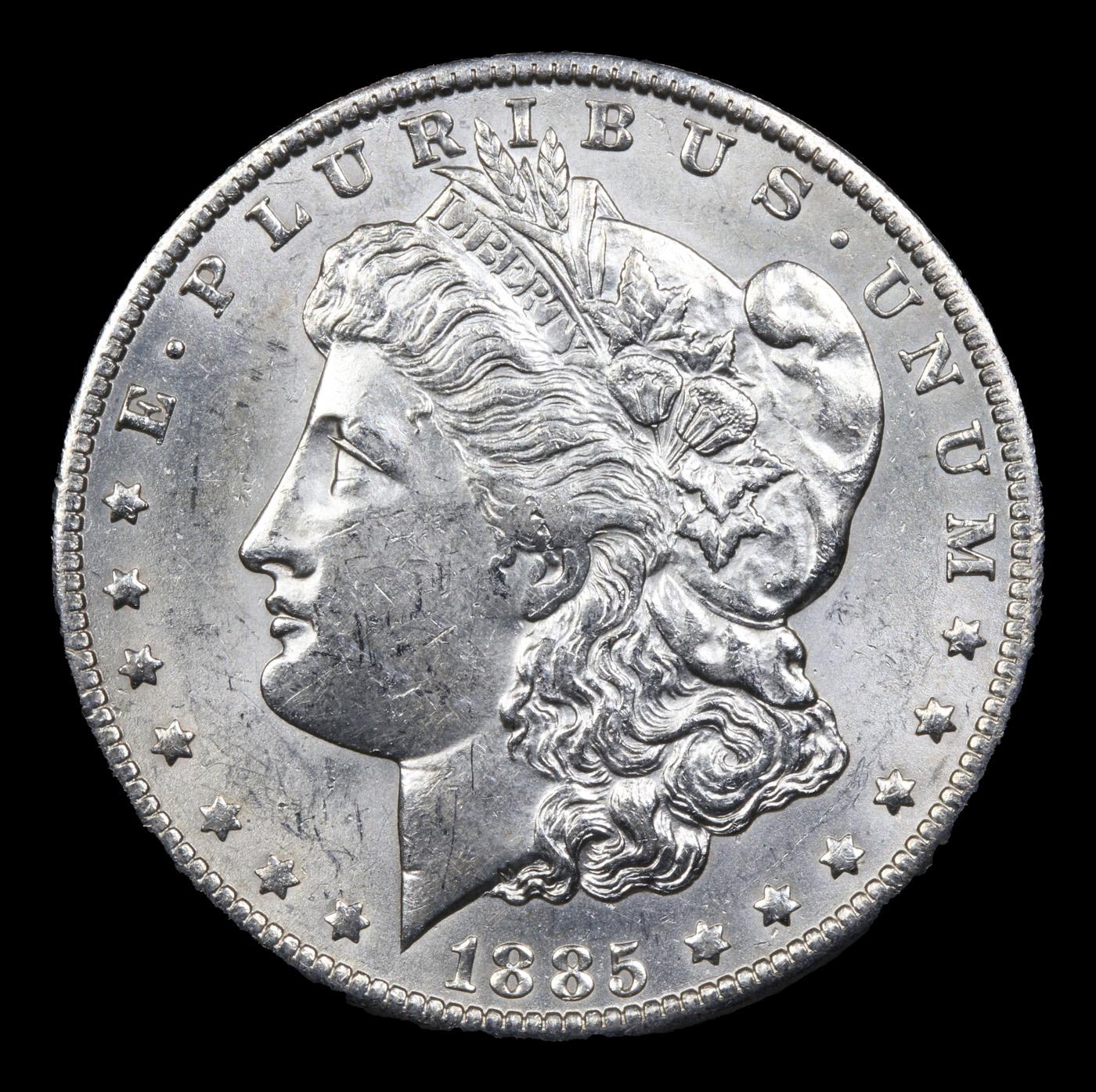 1885-o Morgan Dollar $1 Grades Select+ Unc