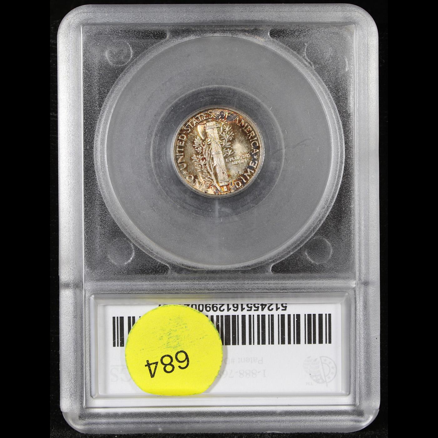 ***Auction Highlight*** 1941-p Mercury Dime TOP POP! 10c Graded ms68+ fsb By SEGS (fc)