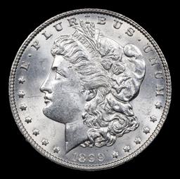 1899-p Morgan Dollar vam 6 I2 R5 $1 Grades Choice Unc