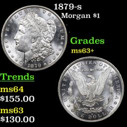 1879-s Morgan Dollar $1 Grades Select+ Unc