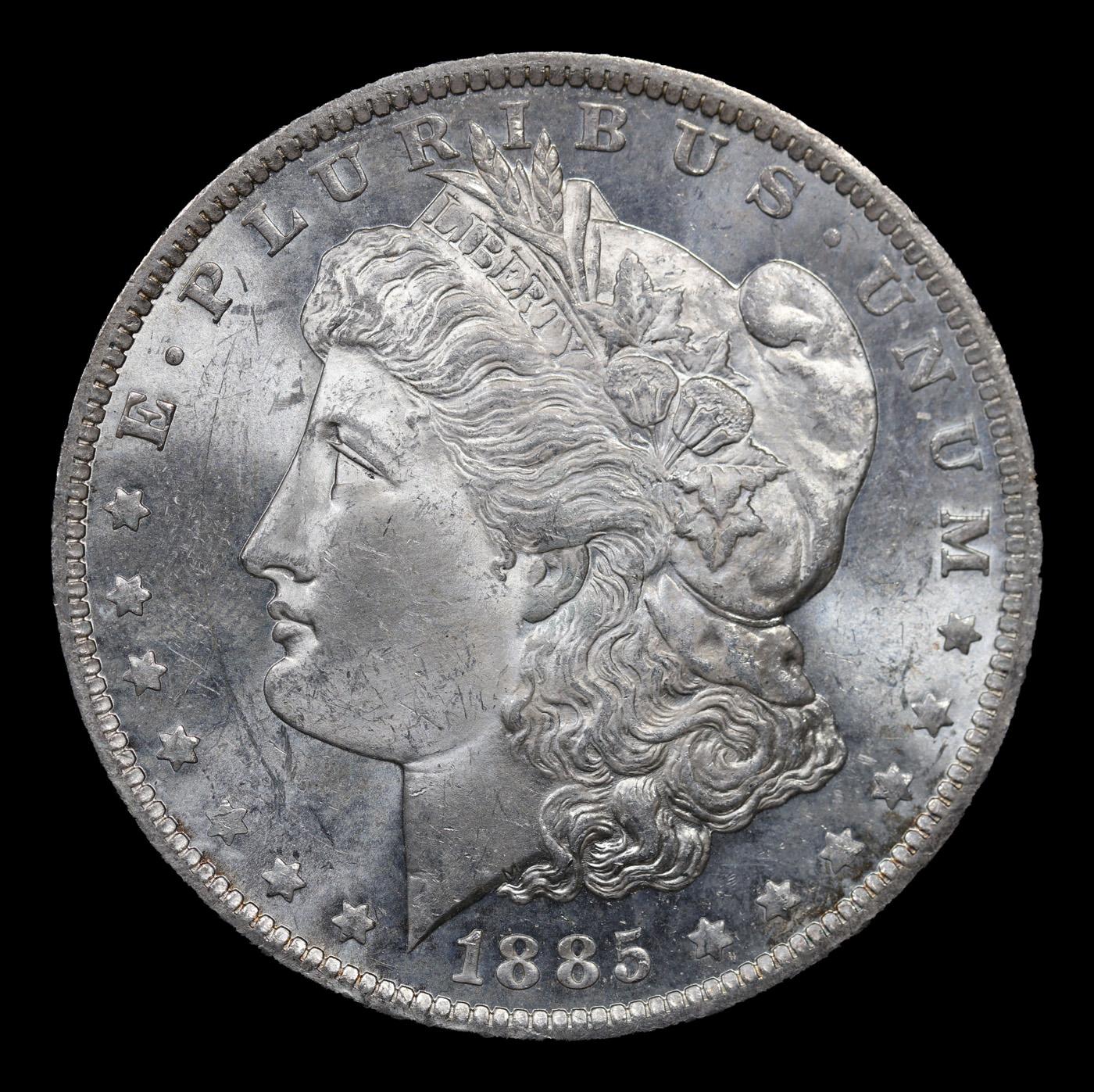 1885-o Morgan Dollar $1 Grades Select Unc+ PL