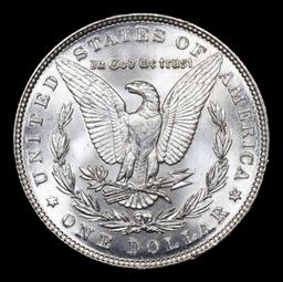 1887-p Morgan Dollar $1 Grades Choice Unc