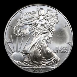 2013 Silver Eagle Dollar $1 Grades ms69