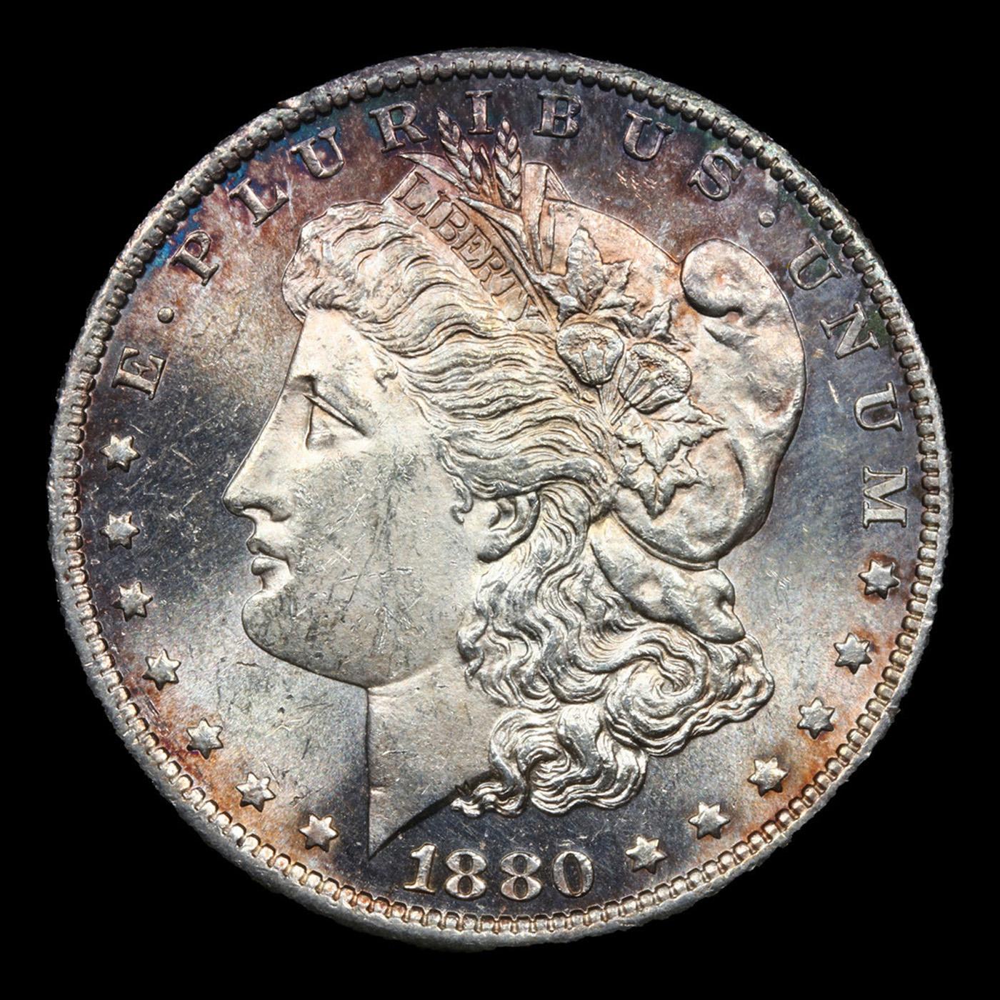 ***Auction Highlight*** 1880-o Morgan Dollar 1 Graded ms64+ pl By SEGS (fc)