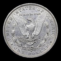 1900-o/cc Top 100 Morgan Dollar 1 Grades BU+ By USCG