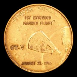 Project Gemini 1st Extended Manned Flight Aug 21st 1965 NASA Space Token Grades ng