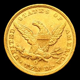 ***Auction Highlight*** 1847-o Gold Liberty Eagle $10 Graded ms61 By SEGS (fc)