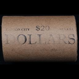 ***Auction Highlight***  AU/BU Slider Shotgun Peace $1 Roll 1922 & P Ends Virtually UNC (fc)