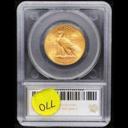 ***Auction Highlight*** 1909-s Gold Indian Eagle $10 Graded ms63 By SEGS (fc)