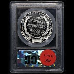 Proof 2009-p Lincoln Bicentennial Modern Commem Dollar $1 Graded GEM++ Proof Deep Cameo By USCG