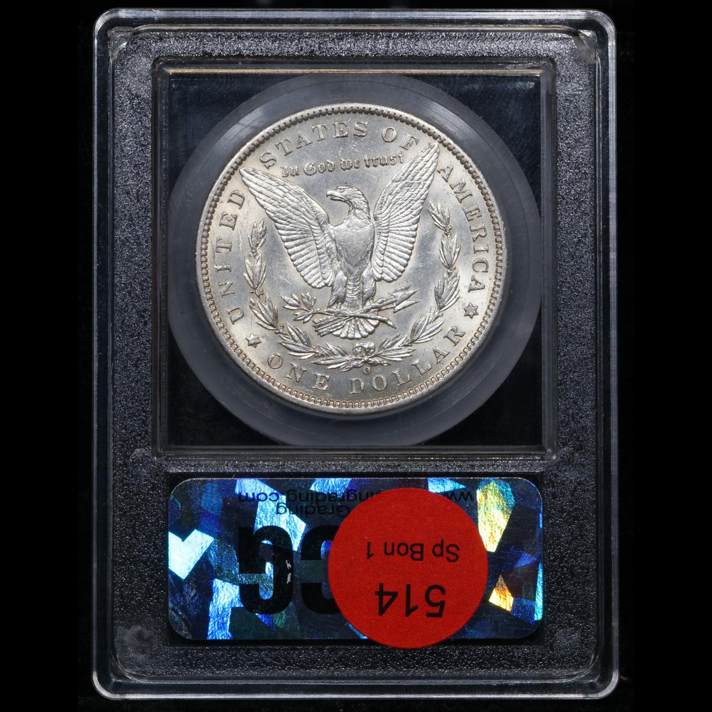 1889-o Morgan Dollar 1 Graded Select Unc By USCG