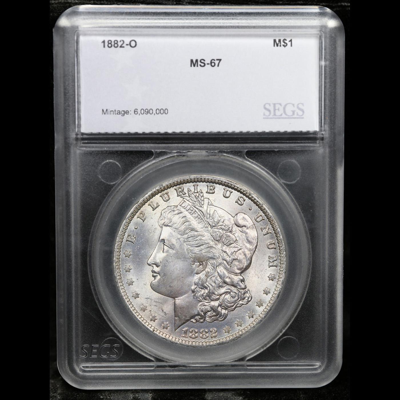 ***Auction Highlight*** 1882-o Morgan Dollar 1 Graded MS67 by SEGS (fc)