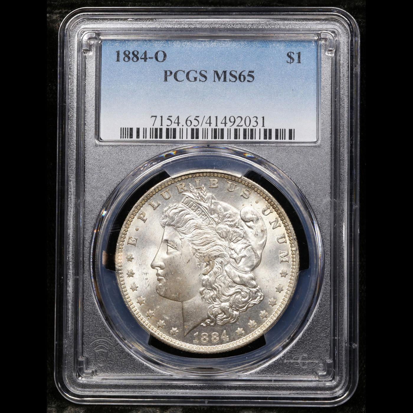 PCGS 1884-o Morgan Dollar 1 Graded ms65 By PCGS