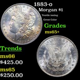 1883-o Morgan Dollar 1 Grades GEM+ Unc