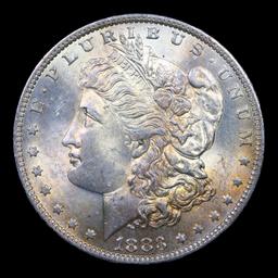 1883-o Morgan Dollar 1 Grades GEM+ Unc