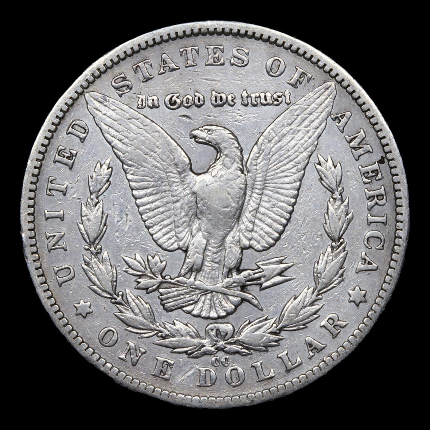 1881-cc Morgan Dollar $1 Grades vf++