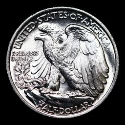 1935-p Walking Liberty Half Dollar 50c Grades Select Unc