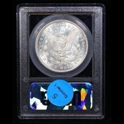 ***Auction Highlight*** 1921-p Morgan Dollar $1 Graded GEM Unc PL By USCG (fc)