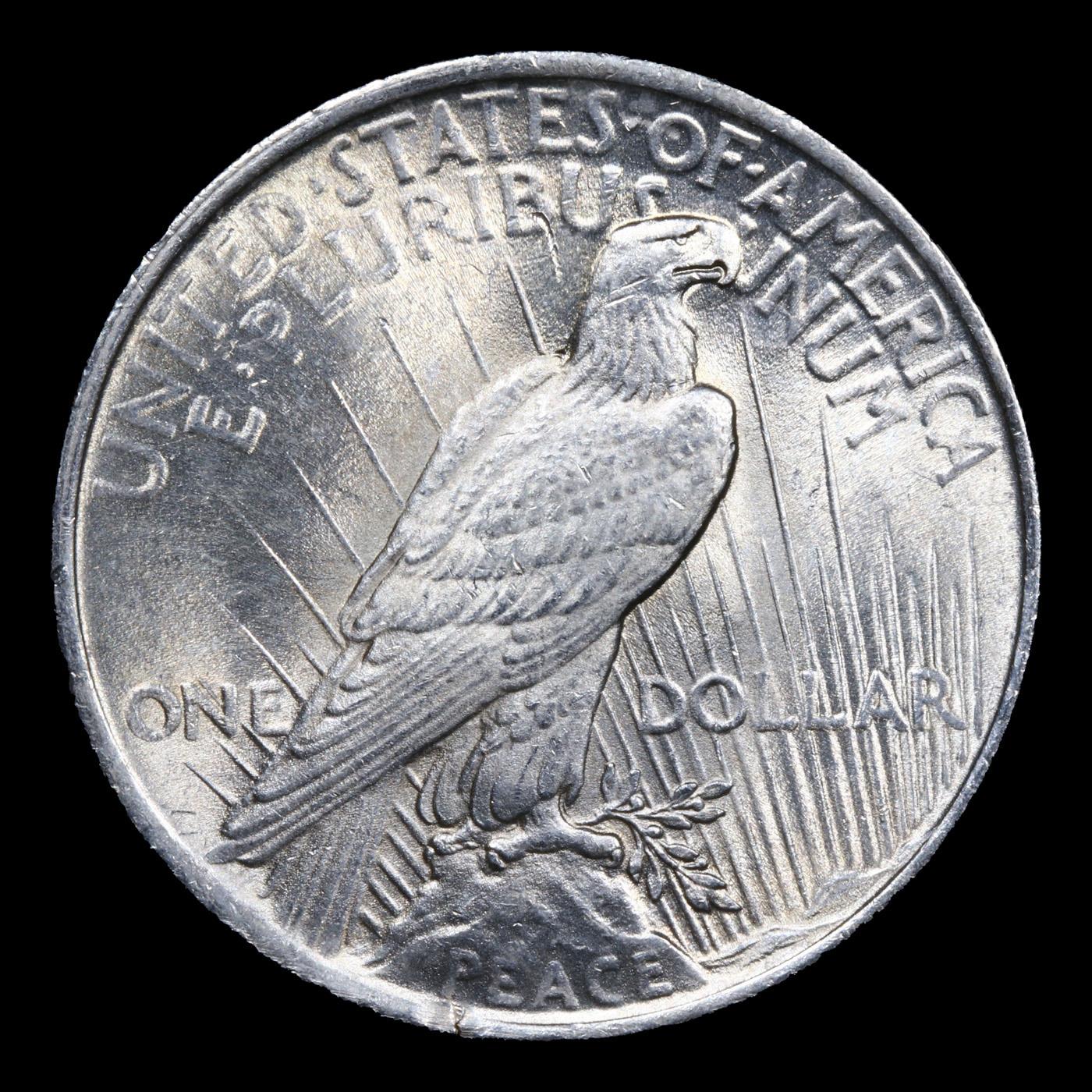 1924-p Peace Dollar $1 Grades Choice+ Unc