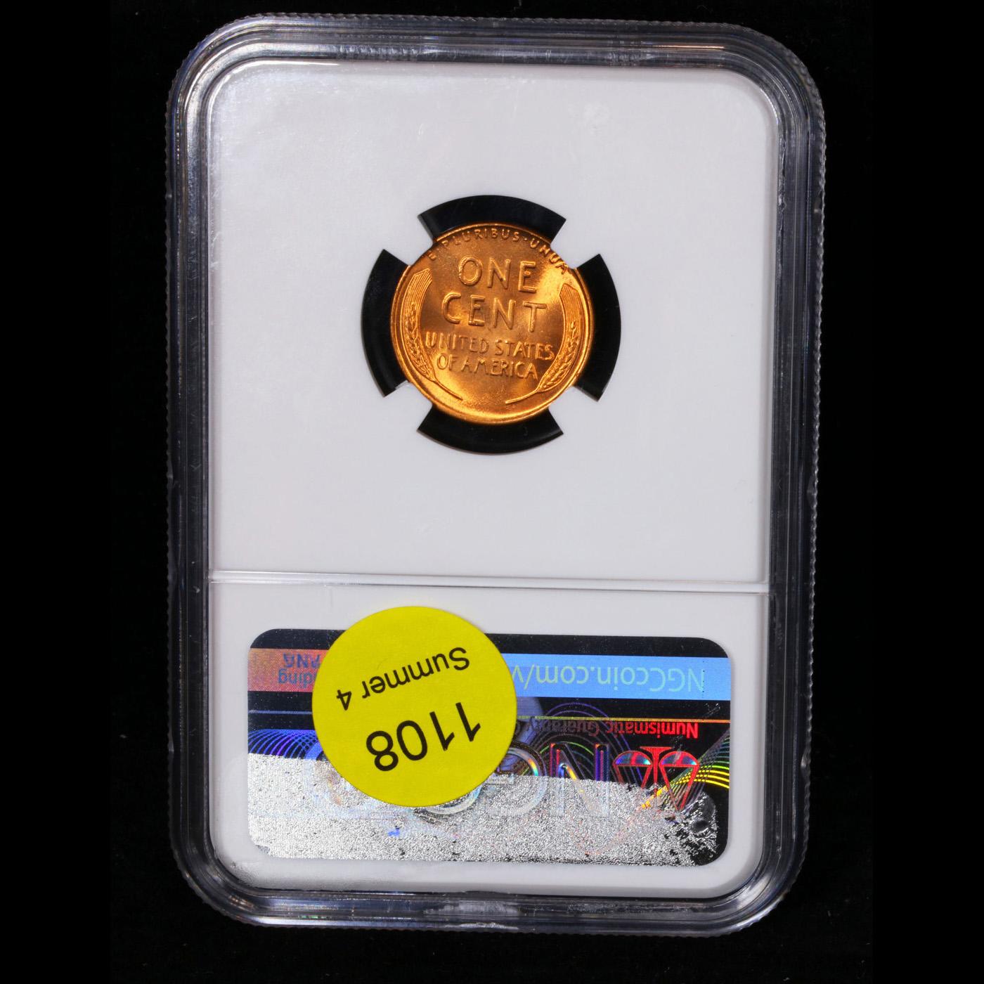 ***Auction Highlight*** NGC 1944-p Lincoln Cent Near TOP POP! 1c Graded ms67 rd By NGC (fc)