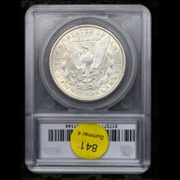 1896-o Morgan Dollar $1 Graded au58 By SEGS